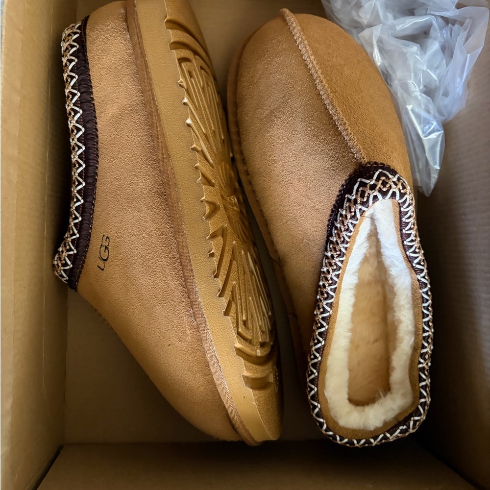 UGG Men's Brown Slip-On Loafers